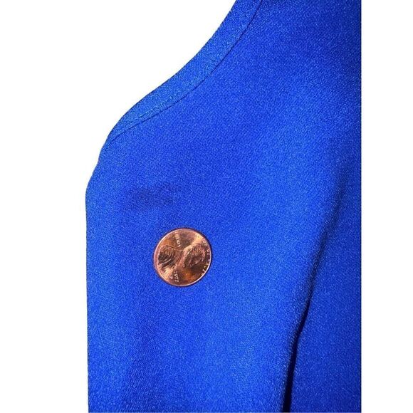 Royal blue jumpsuit romper size large - Picture 3 of 4